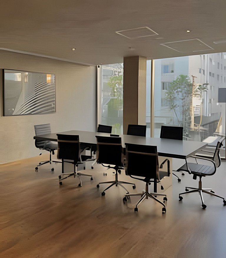 Studio Amplo com Luz Natural I Jardins Alto Padrão