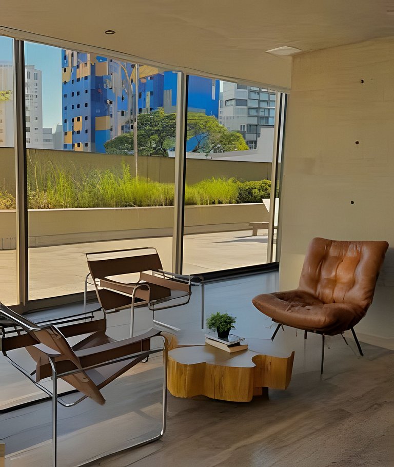 Atmosfera Hachi 307I Minimalismo Impecável Jardins