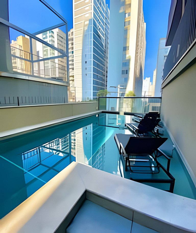 Atmosfera Hachi 307I Minimalismo Impecável Jardins