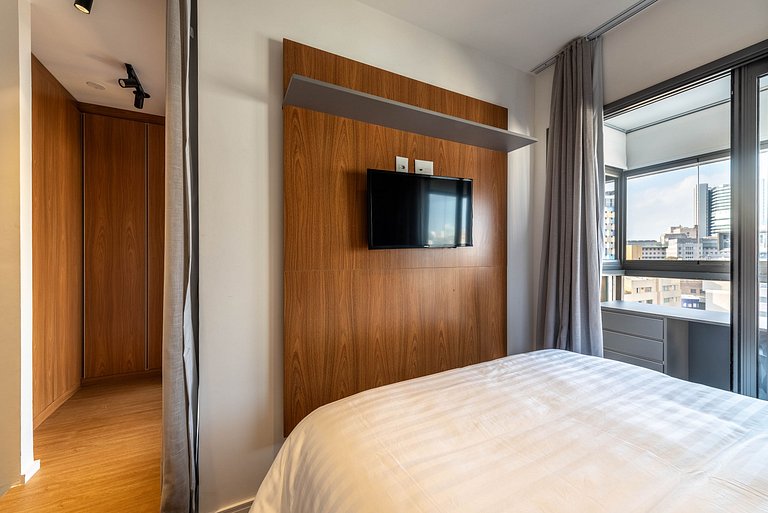 Duplex Elevado • Vista Ampla no Jardins