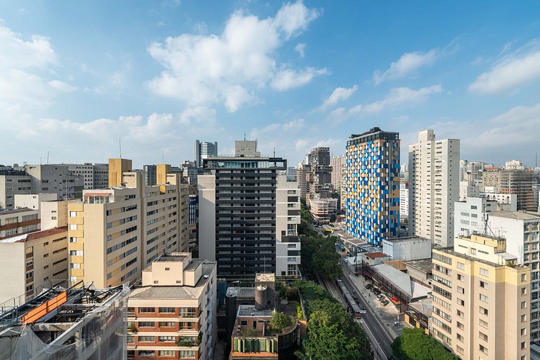 Duplex Elevado • Vista Ampla no Jardins