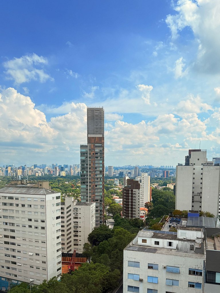 Skyline Studio 16° Andar I Vista Jardins