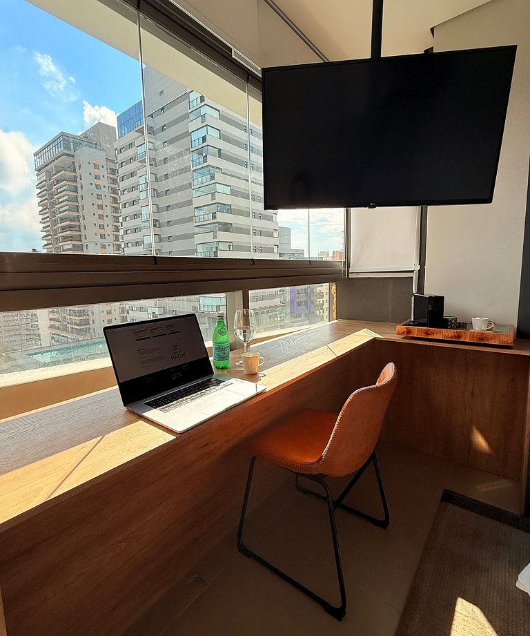 Skyline Studio 16° Andar I Vista Jardins